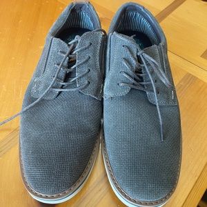 Brand new Nunn Bush comfort gel with memory foam grey dress shoe